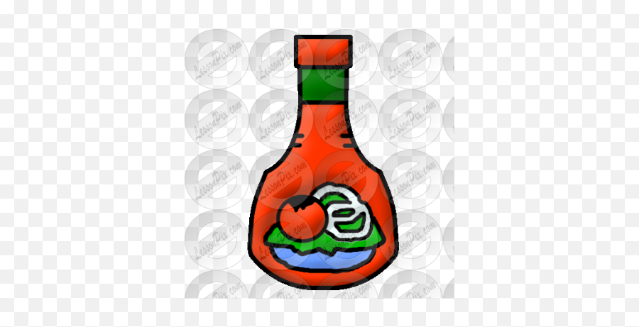 Salad Dressing Picture For Classroom - Glass Bottle Emoji,Clipart Dressing