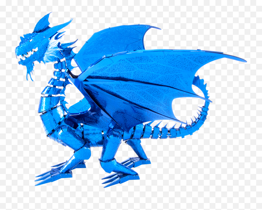 Premium Series Blue Dragon - Metal Earth Blue Dragon Emoji,Game Of Thrones Dragon Png