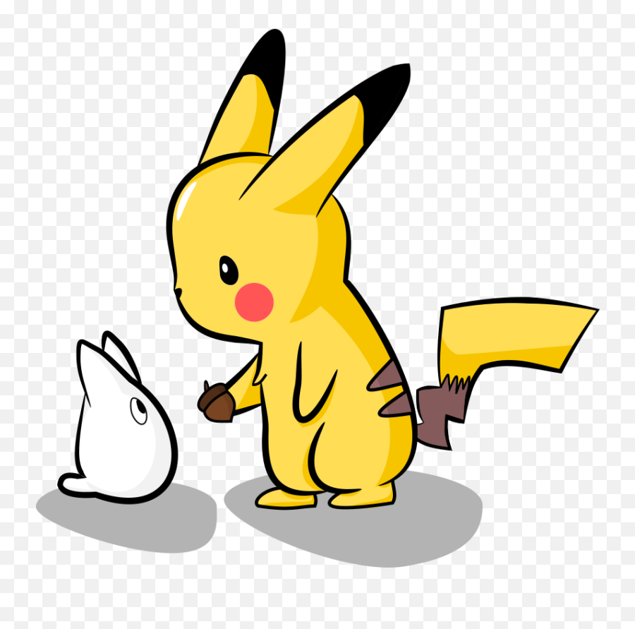 Collection Of Free Pikachu Drawing Hugging Download - Pikachu Totoro Wallpaper Cute Emoji,Totoro Clipart