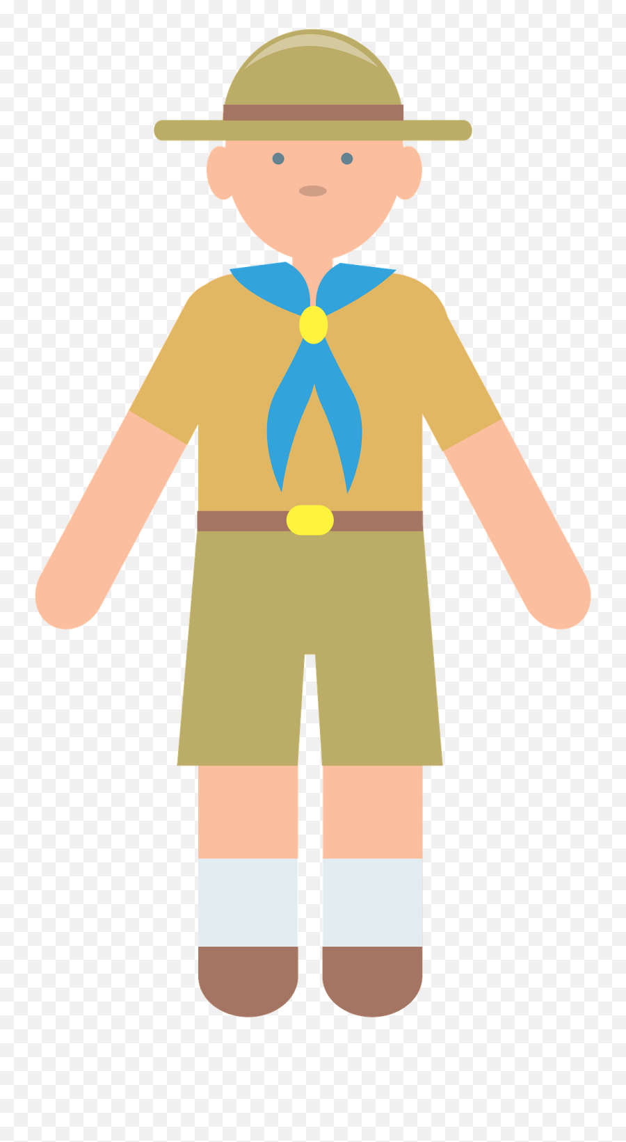 Boy Scout Clipart - Costume Hat Emoji,Scout Clipart