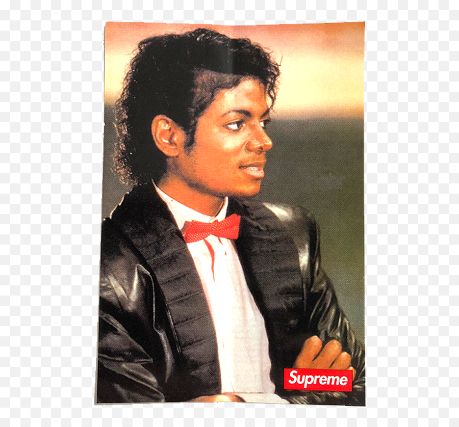Supreme Michael Jackson - Michael Jackson Supreme Sticker Emoji,Michael Jackson Png