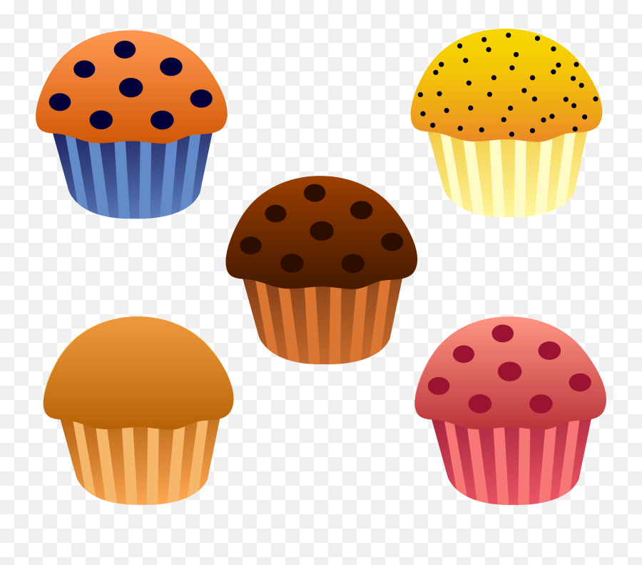 Plate Of Muffins Clipart - Clipartfest Muffin Clipart Muffins Clipart Emoji,Food Clipart