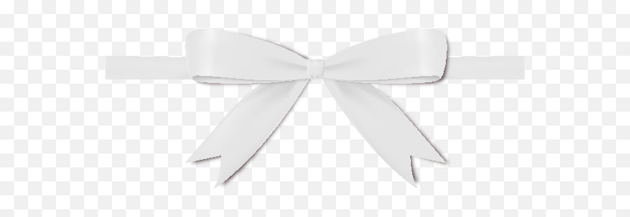 White Bow Vector Png Transparent Png Emoji,White Bow Png