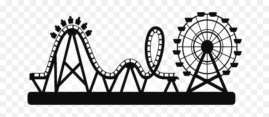 Rollercoaster Clipart Clip Art Picture - Clip Art Roller Coaster Cartoon Emoji,Roller Coaster Clipart