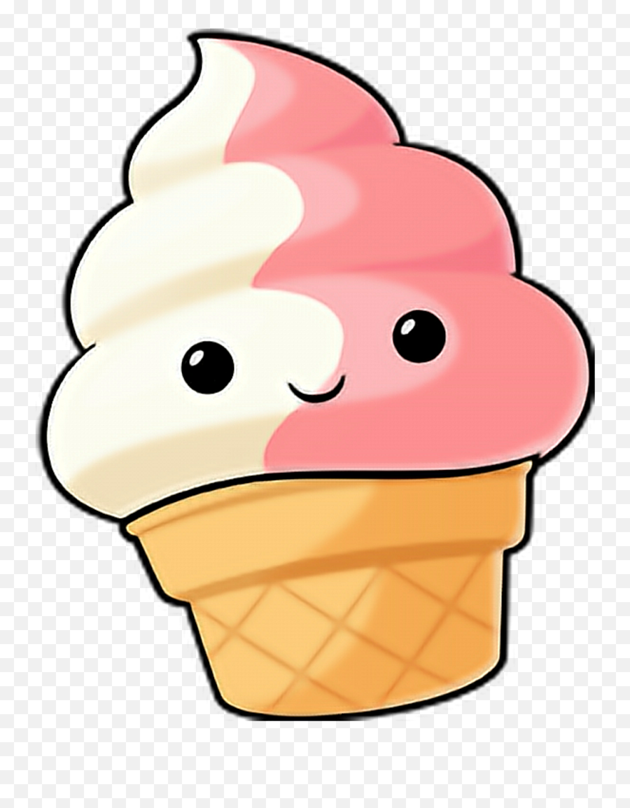 Report Abuse - Cute Ice Cream Drawing Clipart Full Size Cute Cartoon Cute Ice Cream Clipart Emoji,Ice Cream Png