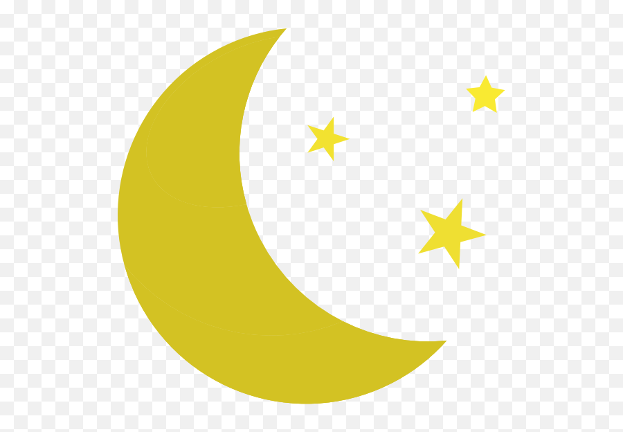 Night Stars Png - Moon And Stars Clipart 96049 Vippng Moon And Stars Clipart Png Emoji,Stars Clipart