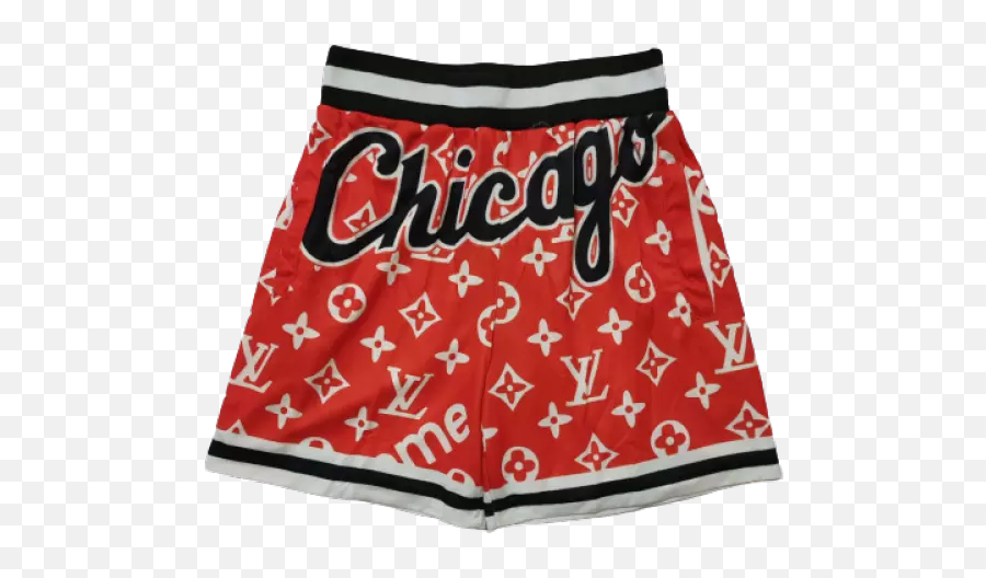 Chicago Bulls Big Logo Shorts - Gym Shorts Emoji,Chicago Bulls Logo