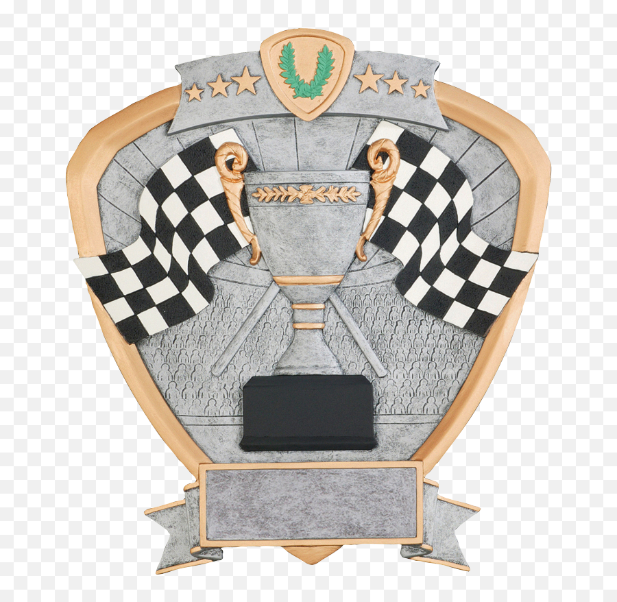 Racing Flags Shield Resin Emoji,Racing Flags Png