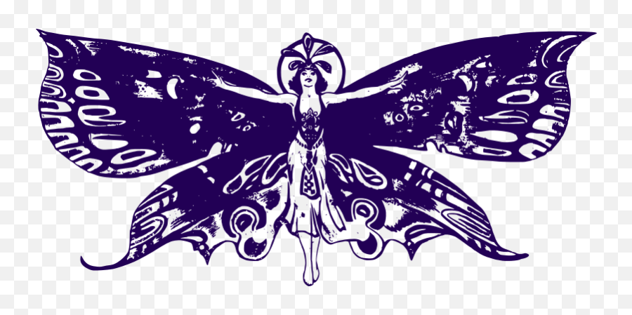 Free Clipart Flying Butterfly Woman J4p4n Emoji,Butterfly Wings Clipart