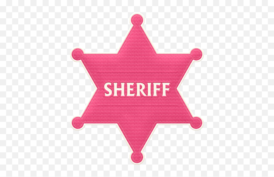 Png Transparent Stock Dark Pink Cowgirl Pinterest Badges - Pink Sheriff Badge Emoji,Badge Clipart