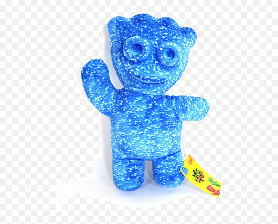 Sour Patch Kids Blue Kid Shaped Pillow - Sour Patch Kids Emoji,Sour Patch Kids Logo