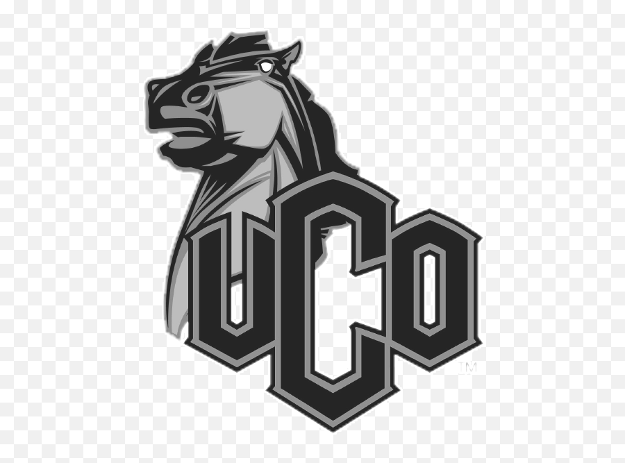 University Of Central Oklahoma Athletics - Official Uco Bronchos Emoji,College Sport Logo
