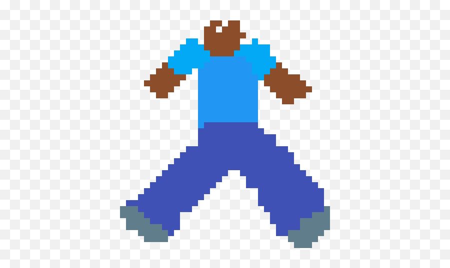 Editing Minecraft Steve Walking - Free Online Pixel Art Emoji,Minecraft Steve Transparent Background