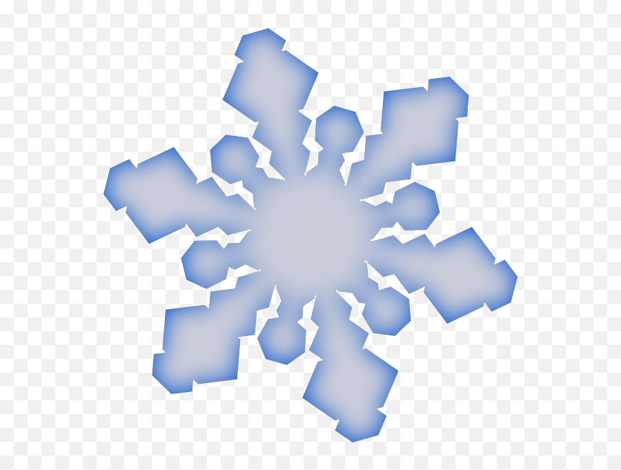 Transparent Background Border Snowflake - Snowflake Clipart White Background Emoji,Snowflakes Clipart