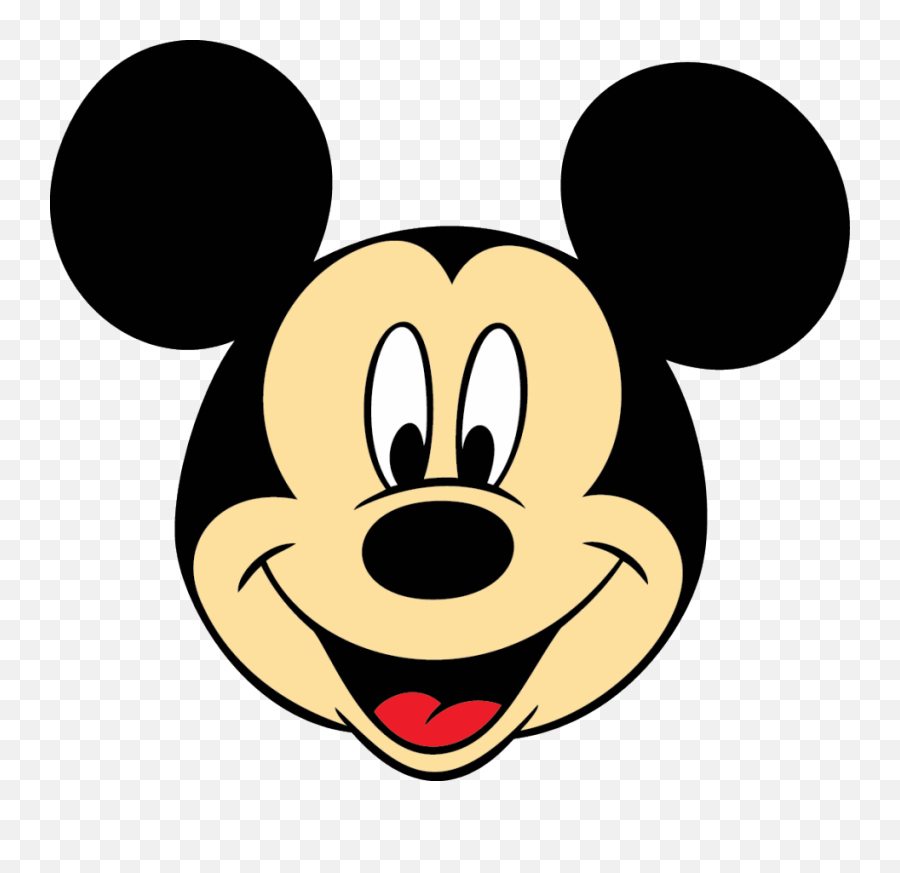 Mickey Mouse Icon Clipart - Mickey Mouse Head Clipart Emoji,Mickey Mouse Png