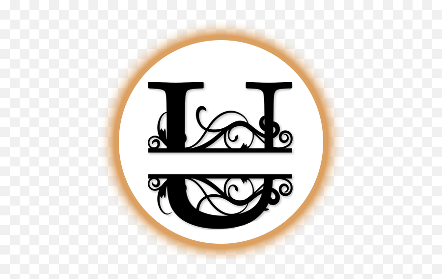 Monograms - Silhouette Monogram Letter Emoji,Monogram Logo