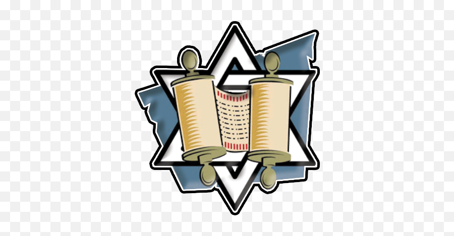Torah - Jewish Bar Mitzvah Symbol Emoji,B Clipart