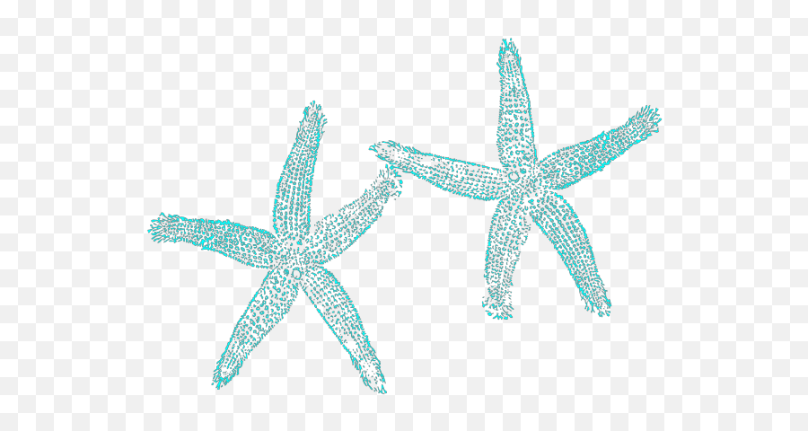 Aqua Blue Starfish Png Svg Clip Art For Web - Download Clip Clip Art Emoji,Blue Starfish Logo