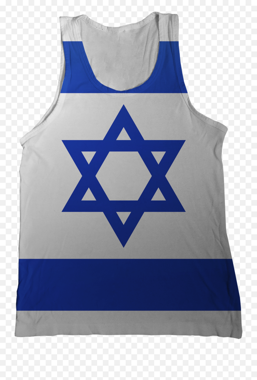 Israel Flag Tank Top - Israel Flag Images Free Full Size Emoji,Israel Flag Png