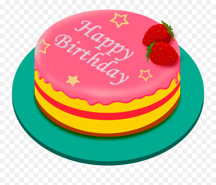 Birthday Cake Clipart Free Download Transparent Png - Happy Birthday Emoji,Cake Clipart