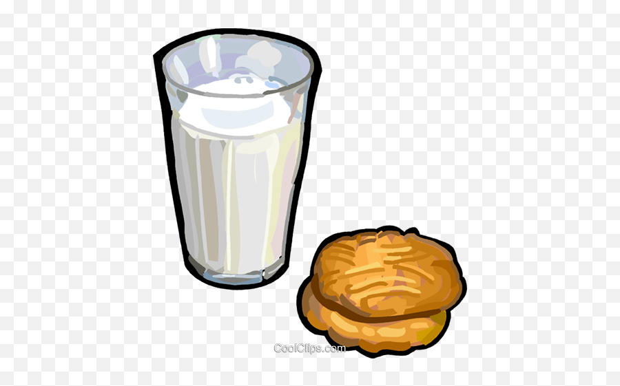 Milk And Cookies Royalty Free Vector Clip Art Illustration Emoji,Free Clipart Cookies