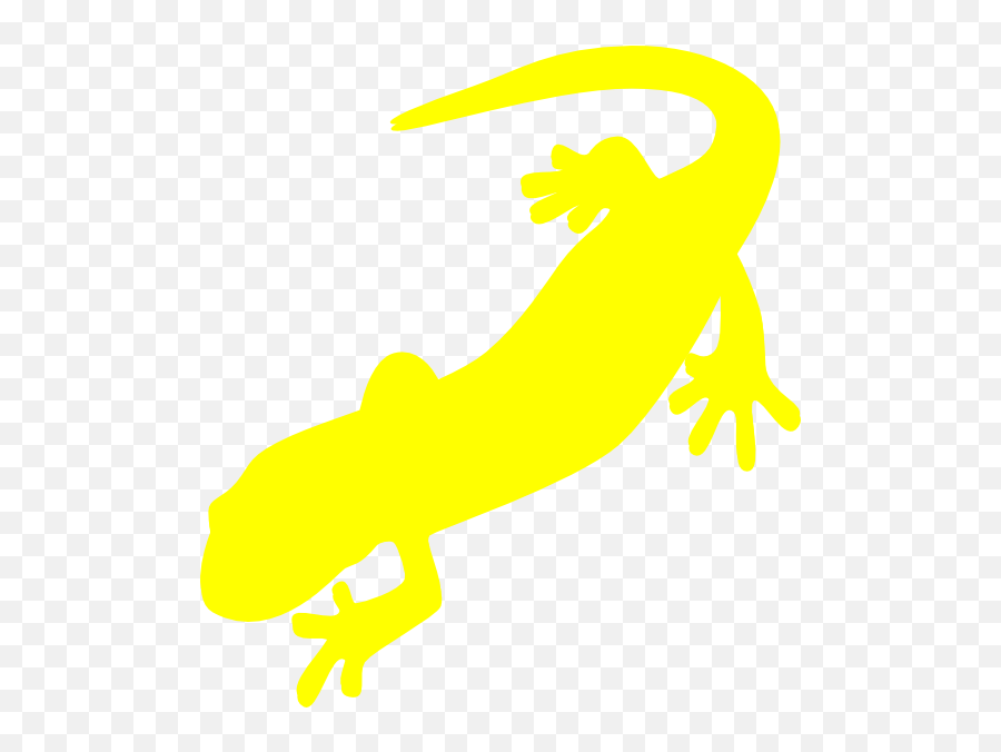 Yellow Salamander Clip Art - Vector Clip Art Online Emoji,Salamander Clipart