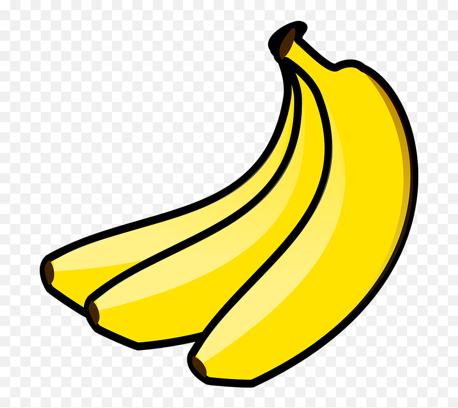 Yellow Food Cliparts - Bananas Anime Png Download Full Banana Clip Art Emoji,Anime Png