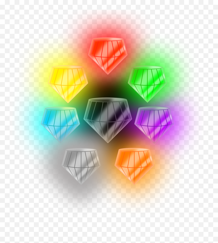 Download Chaos Emeralds - Triangle Full Size Png Image Emoji,Chaos Emeralds Png