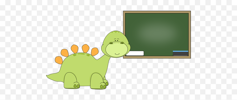 Chalkboard Clip Art - Dinosaur School Clipart Emoji,Chalkboard Clipart