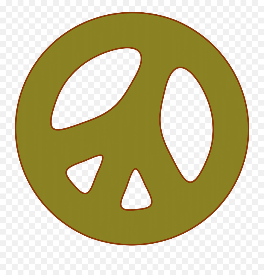 Green Peace Sign Png Transparent Png - Green Peace Sign Clip Art Emoji,Peace Sign Png