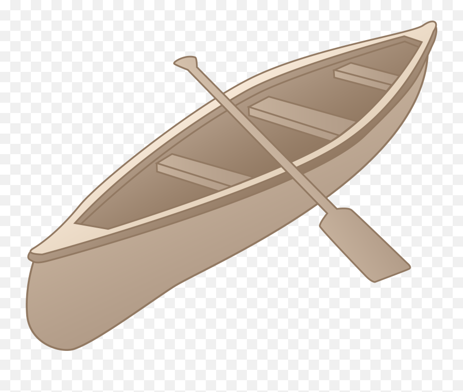 Clipart Boat Canoe Clipart Boat Canoe - Transparent Canoe Clip Art Emoji,Canoe Clipart