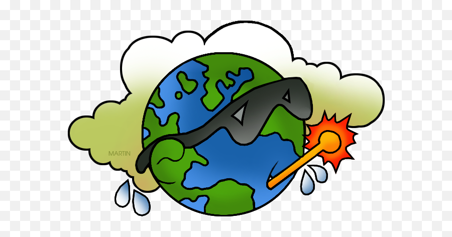 Global Warming Clipart - Global Warming Clipart Png Emoji,1 Clipart