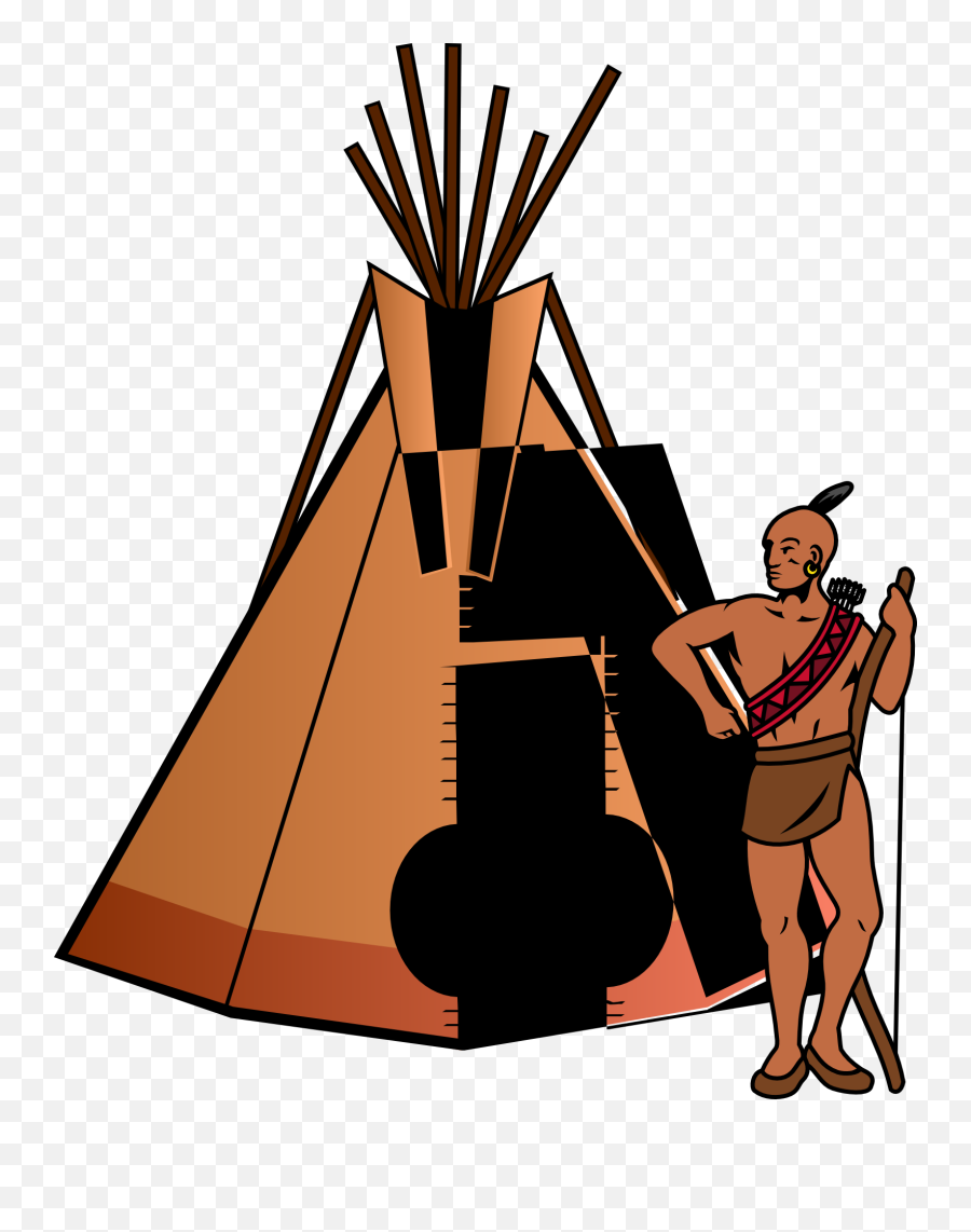 Tent Teepee Home Thanksgiving - Did Native American Build Houses Emoji,Teepee Clipart