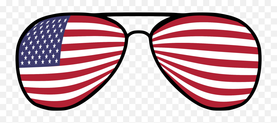 1863 X 750 1 - Clip Art American Flag Sunglasses Full Size For Teen Emoji,Red X Png
