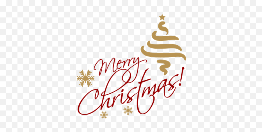 Merry Christmas Gold Red Text - Merry Christmas Wishes Png Emoji,Merry Christmas Transparent Background