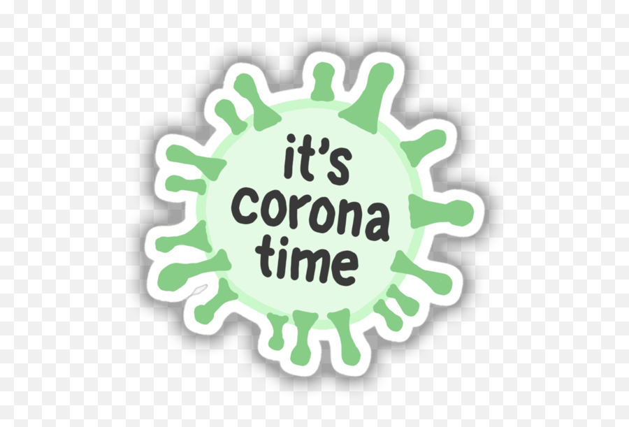 Tiktok Stickers - Corona Time Emoji,Cute Tik Tok Logo