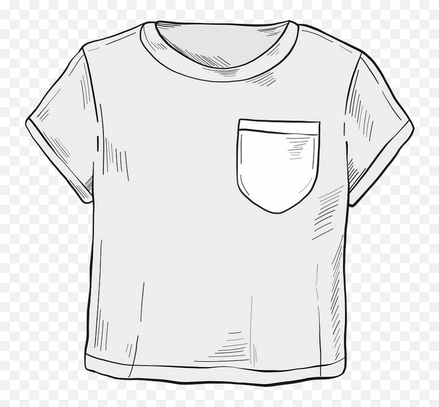 T - Shirt Clipart Free Download Transparent Png Creazilla Short Sleeve Emoji,T-shirt Clipart