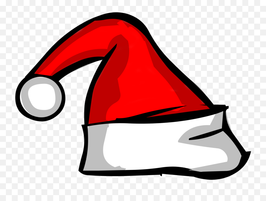 Santa Hat Png Clipart - Full Size Clipart 3158890 Transparent Background Cartoon Christmas Hat Png Emoji,Santa Hat Png