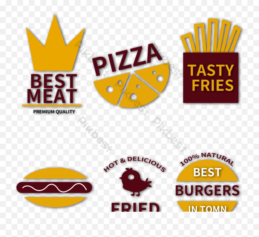 Fast Food Logo - Horizontal Emoji,Food Logo