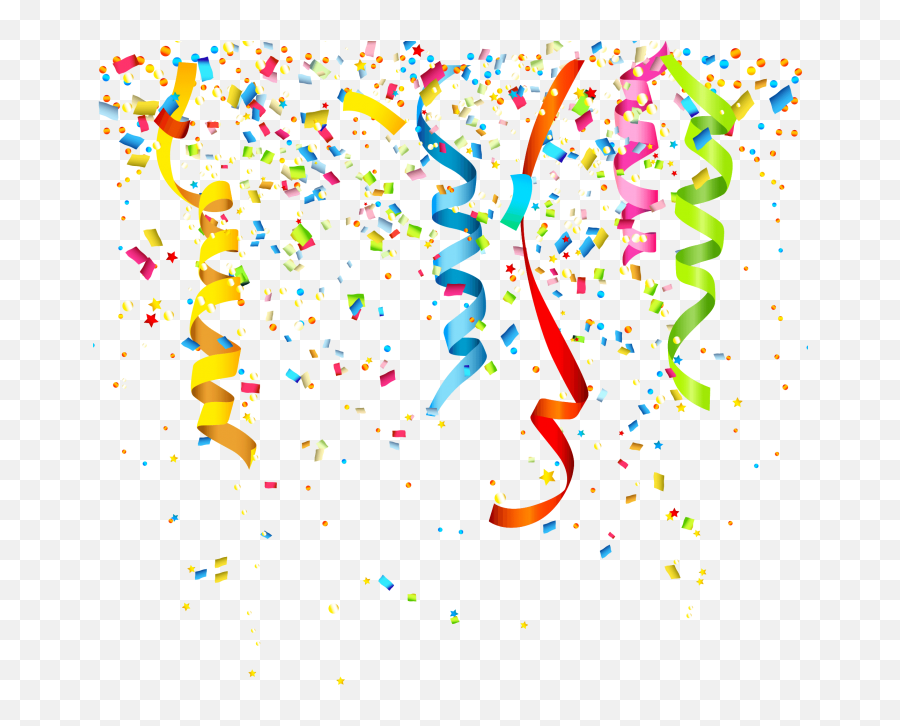 Happy Birthday Confetti Png Full Size Png Download Seekpng - Png Format Birthday Text Png Emoji,Confetti Png