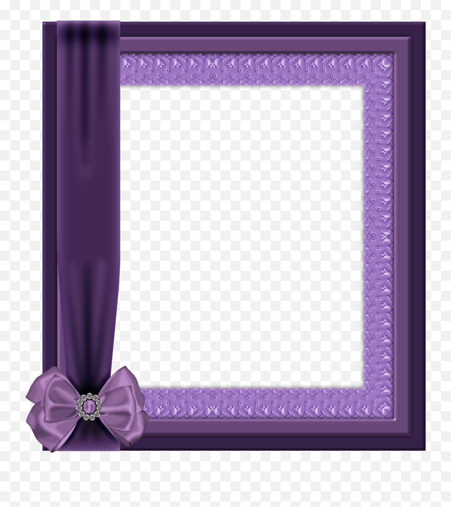 Violet Clipart Frame - Picture Frame Full Size Png Picture Frame Emoji,Violet Clipart