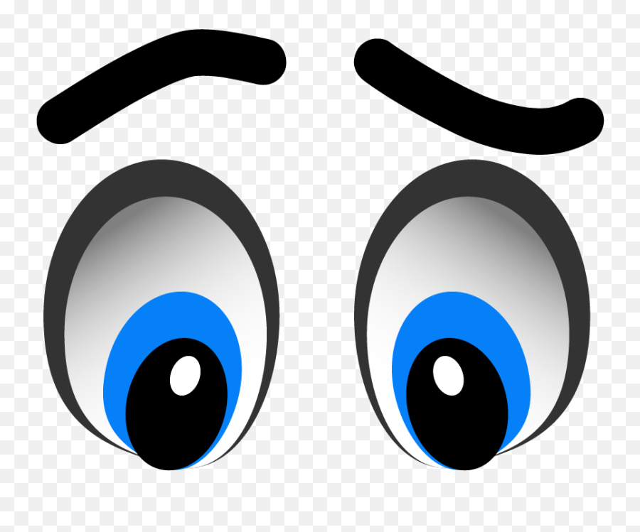 Graphics And Fiction 11 Expression Cartoon Eyes With Emoji,Cartoon Eyes Transparent Background