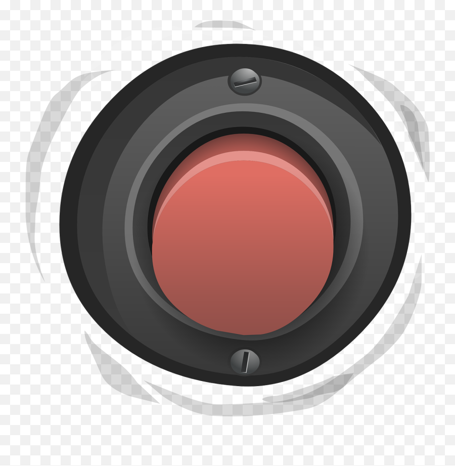 Button Red Alarm - Free Vector Graphic On Pixabay Emoji,Press Start Png