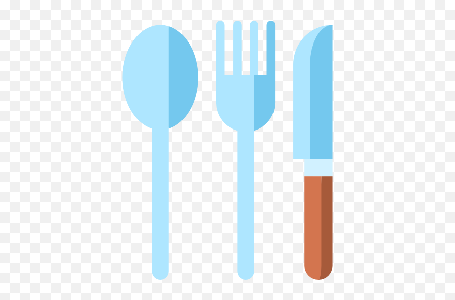 Fork Knife Restaurant Spoon Kitchen Pack Icon Emoji,Cartoon Knife Png