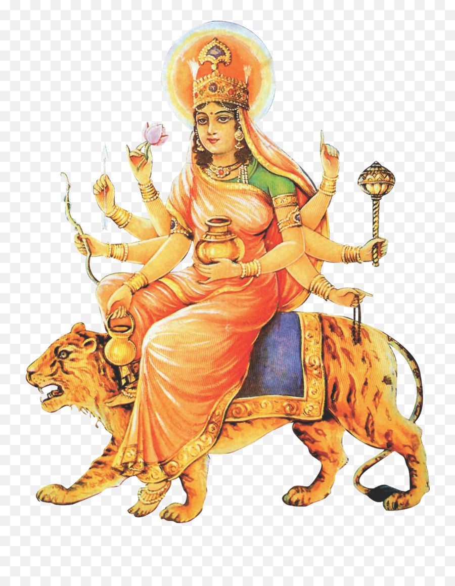 Goddess Navdurga Png Images - Wordzz Kushmanda Devi Emoji,Png Images