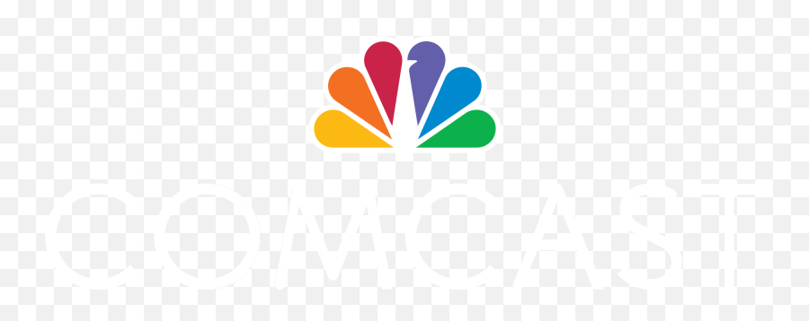 Comcast Logo - Nbc Comcast Logo White Transparent Png Emoji,Nbc Logo