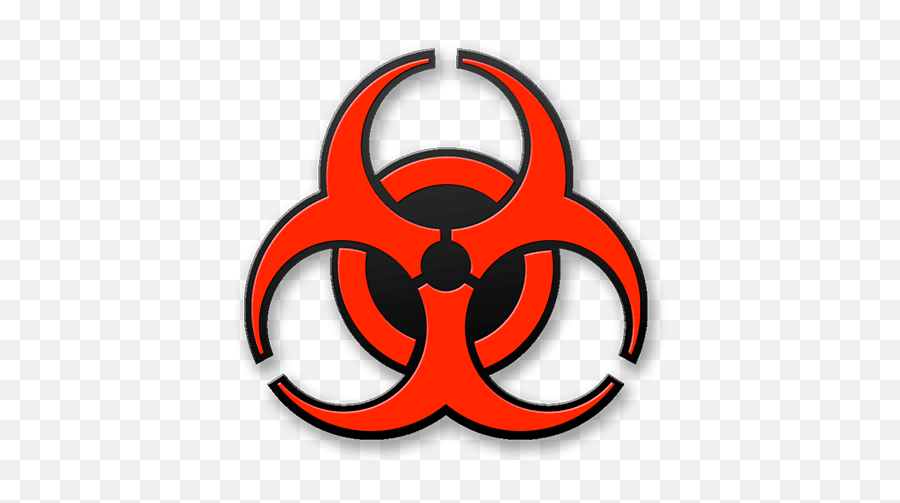 Biohazard Emblem - Logo Hazard Png Emoji,Biohazard Logo