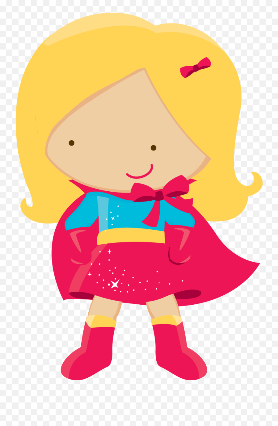Girl Superhero Kid Character Superhero Clipart Emoji,Superhero Girl Clipart
