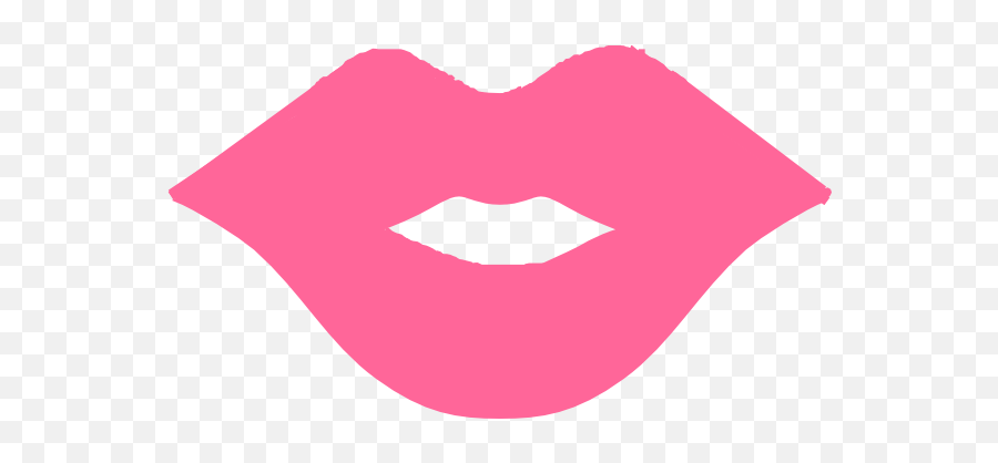 Pinklips3 Clip Art At Clker - Light Pink Lips Clip Art Emoji,Lip Clipart