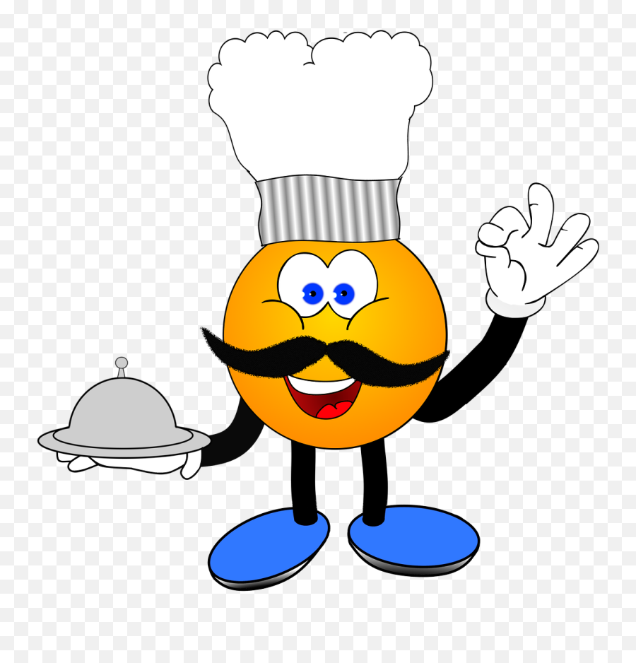 Cook Smiley Meal - Free Image On Pixabay Emoji,Yummy Clipart